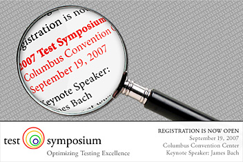 Test Symposium poster